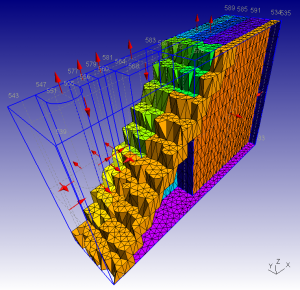 Gmsh: a three-dimensional finite element mesh generator