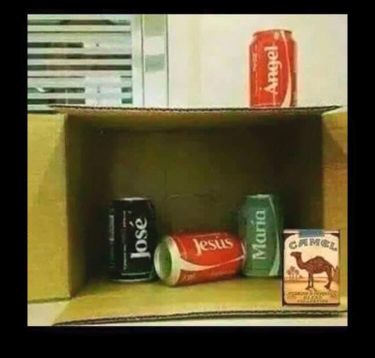 Coke cans