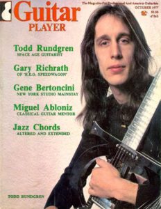 Todd Rundgren Gtr Player 1977