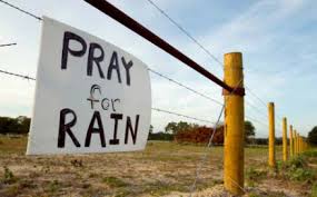 praying for rain