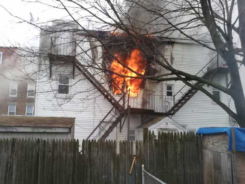 house fire
