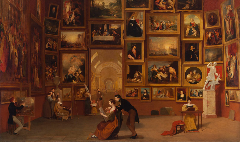gallery of the louvre