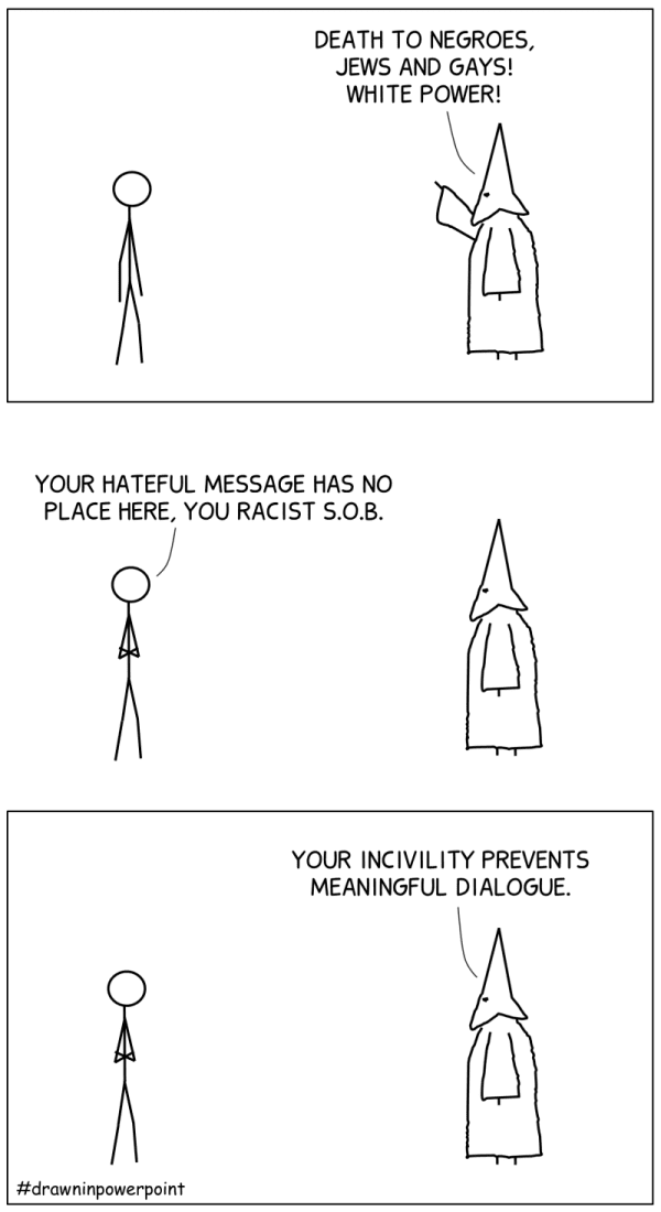 Civility - #drawninpowerpoint