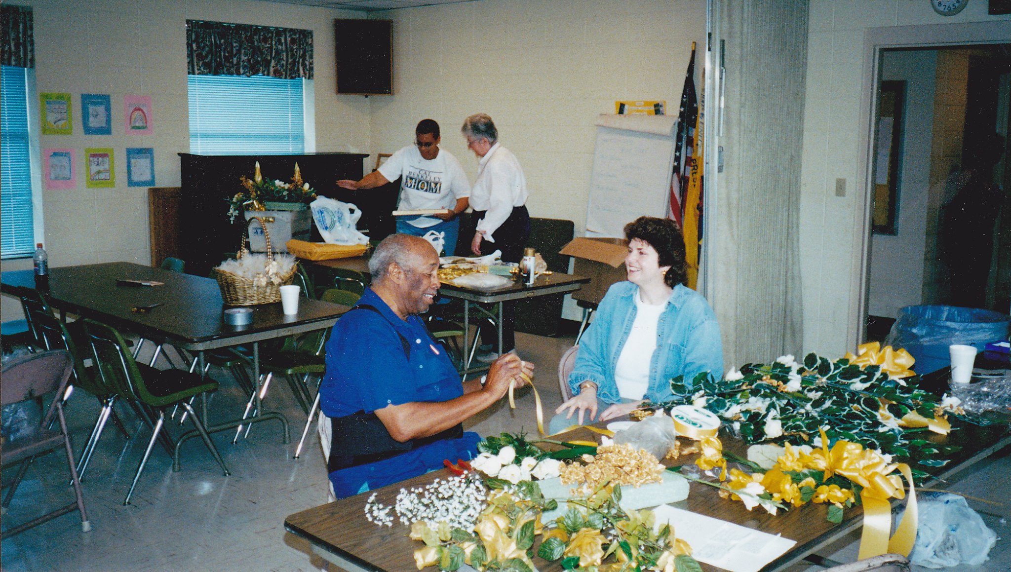 Les Green.Carol Powell