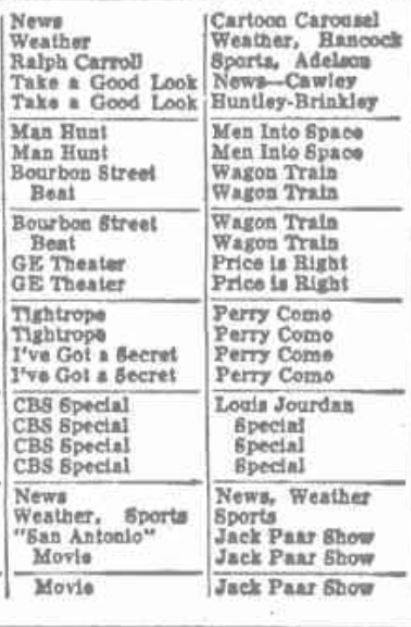 WNBF WINR TV Listings