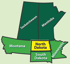 Saskatchewan.South Dakota