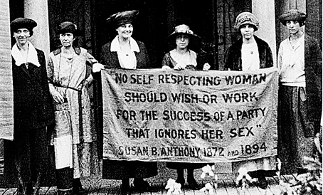 woman's right to vote