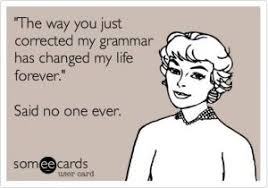 correcting grammar