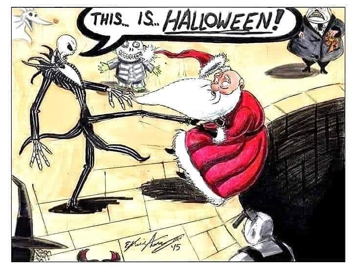 Halloween not Xmas