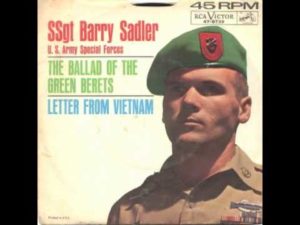 barry Sadler.Green Berets