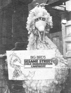Big Bird immunization 1976