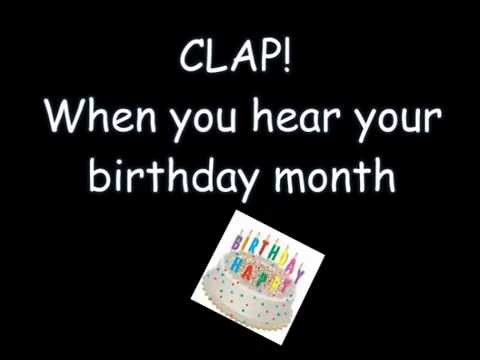 birthday month music