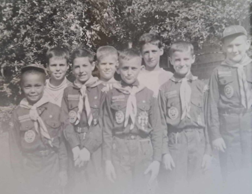Cub scouts b&w